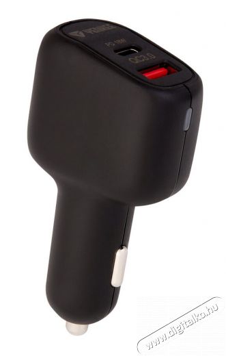 Yenkee YAC 2042 QC3.0 + PD18W autós töltő Mobil / Kommunikáció / Smart - Mobiltelefon kiegészítő / tok - Hálózati-, autós töltő - 349395