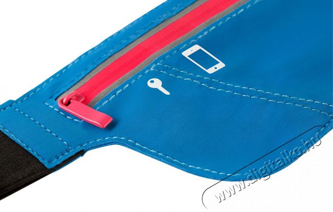 Yenkee YBM W500BE övtáska futáshoz - kék Mobil / Kommunikáció / Smart - Mobiltelefon kiegészítő / tok - Övtáska / karpánt futáshoz - 289056