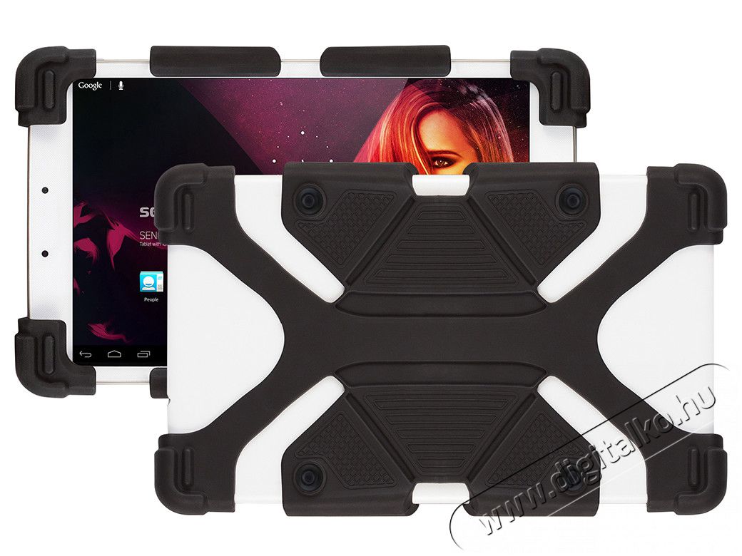 Yenkee YBT 0725BK Ütés/törés álló tablet tok 7-8"-os tablethez - fekete Mobil / Kommunikáció / Smart - Tablet / E-book kiegészítő, tok - Tablet tok - 310913