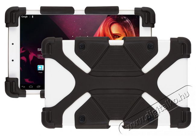 Yenkee YBT 1025BK Ütés/törés álló tablet tok 9-10"-os tablethez - fekete Mobil / Kommunikáció / Smart - Tablet / E-book kiegészítő, tok - Tablet tok - 310915