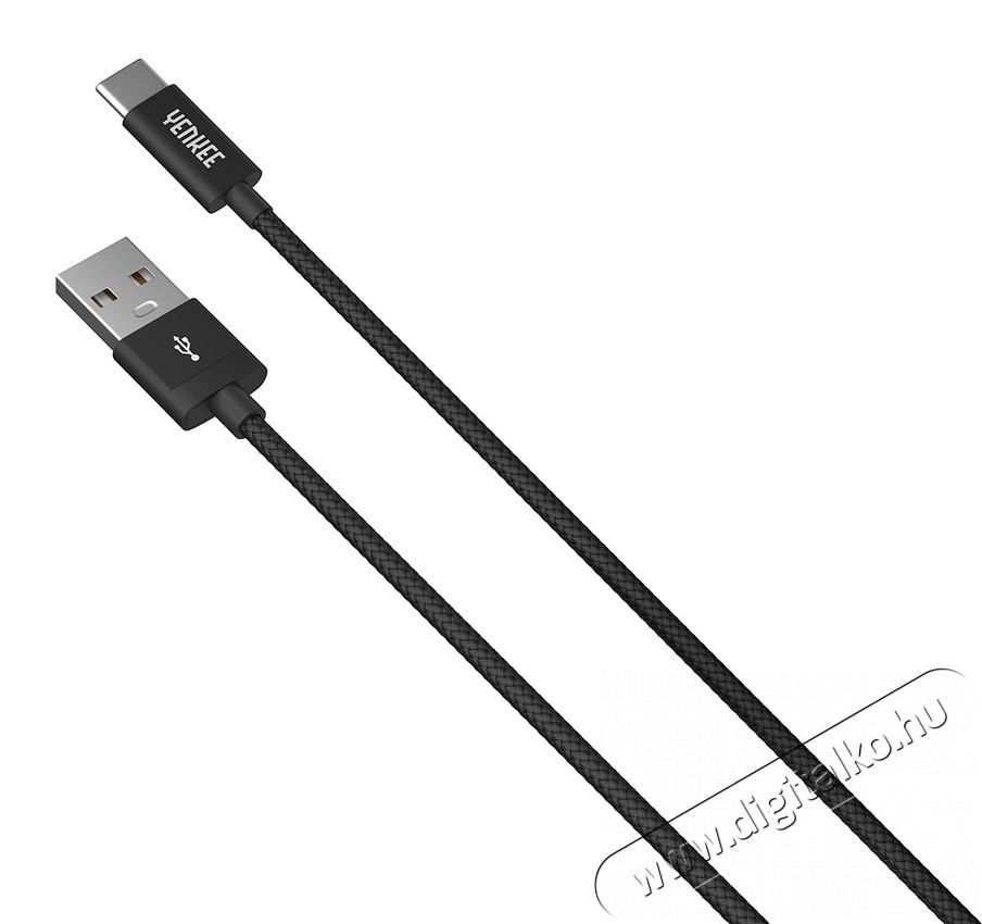 Yenkee YCU 302 BK USB A 2.0 - C kábel - 2 méter Tv kiegészítők - Kábel / csatlakozó - USB kábel - 342992