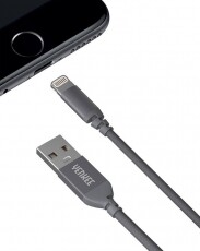 Yenkee YCU 611 GY Lightning adat- és töltőkábel - szürke Mobil / Kommunikáció / Smart - Mobiltelefon kiegészítő / tok - Kábel / átalakító - 341279