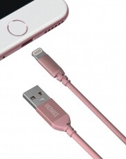 Yenkee YCU 611 RE Lightning adat- és töltőkábel - rozéarany Mobil / Kommunikáció / Smart - Mobiltelefon kiegészítő / tok - Kábel / átalakító - 341280