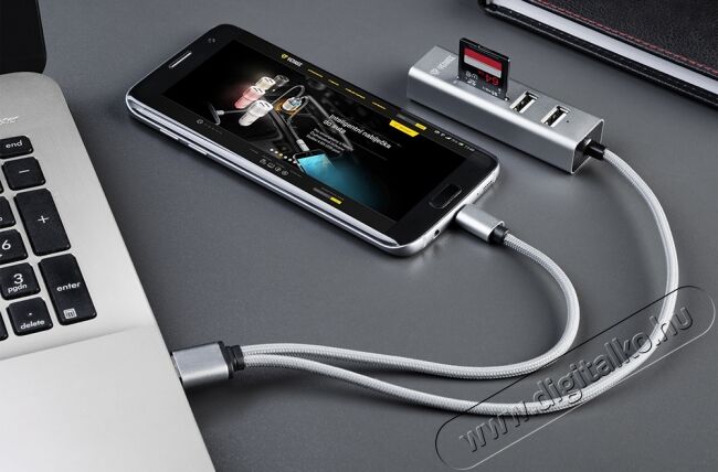 Yenkee YHC 102SR USB OTG adapter és kártyaolvasó Memória kártya / Pendrive - Kártya olvasó - 342994