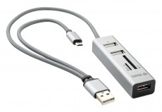Yenkee YHC 102SR USB OTG adapter és kártyaolvasó Memória kártya / Pendrive - Kártya olvasó - 342994