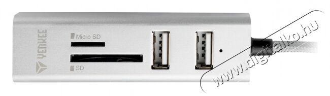 Yenkee YHC 102SR USB OTG adapter és kártyaolvasó Memória kártya / Pendrive - Kártya olvasó - 342994