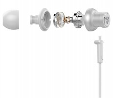 Yenkee YHP 205WE Hi-Res mikrofonos fülhallgató - fehér Audio-Video / Hifi / Multimédia - Fül és Fejhallgatók - Fülhallgató mikrofonnal / headset - 349406