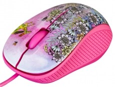 Yenkee YMS 1020PK vezetékes egér - pink Iroda és számítástechnika - Egér - Vezetékes egér - 329115