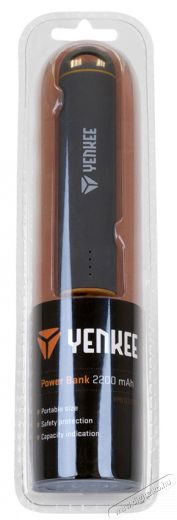 Yenkee YPB 0122GY külső akkumulátor - szürke Mobil / Kommunikáció / Smart - Powerbank / Külső akkumulátor és töltő - 291696