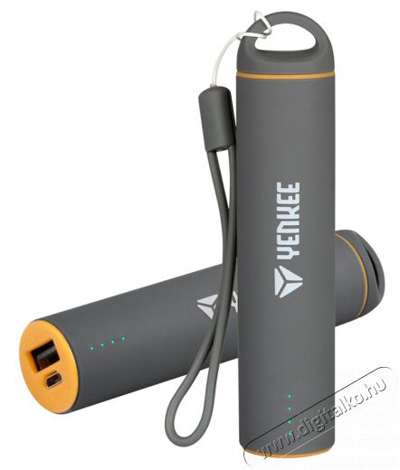 Yenkee YPB 0122GY külső akkumulátor - szürke Mobil / Kommunikáció / Smart - Powerbank / Külső akkumulátor és töltő - 291696