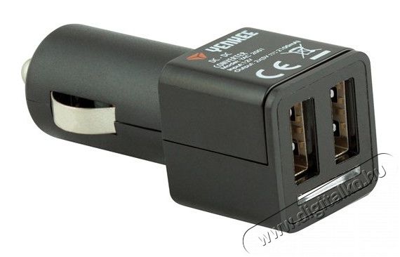 Yenkee YAC 2001 Autóstöltő kettős USB csatlakozóval-4200mA Autóhifi / Autó felszerelés - Autós töltő / szivargyújtó adapter - 275054