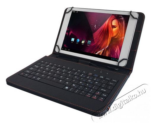 Yenkee YBK 0710BK billentyűzetes tablet tok Mobil / Kommunikáció / Smart - Tablet / E-book kiegészítő, tok - Tablet tok - 310117