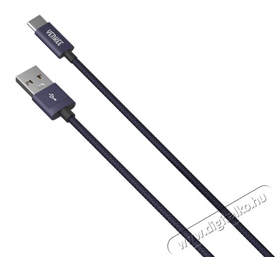Yenkee YCU 301 BE Type-C USB kábel 1m Iroda és számítástechnika - Számítógép tartozék - USB kábel - 342988