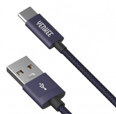 Yenkee YCU 301 BE Type-C USB kábel 1m Iroda és számítástechnika - Számítógép tartozék - USB kábel - 342988