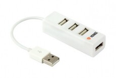 Yenkee YHB 4001WH USB HUB - fehér Iroda és számítástechnika - Notebook kiegészítő - USB hub / elosztó - 275063