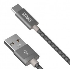 Yenkee YCU 302 GY Type-C USB kábel 2m Tv kiegészítők - Kábel / csatlakozó - USB kábel - 342993