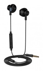 Yenkee YHP 305BK mikrofonos fülhallgató - fekete Audio-Video / Hifi / Multimédia - Fül és Fejhallgatók - Fülhallgató mikrofonnal / headset - 349407