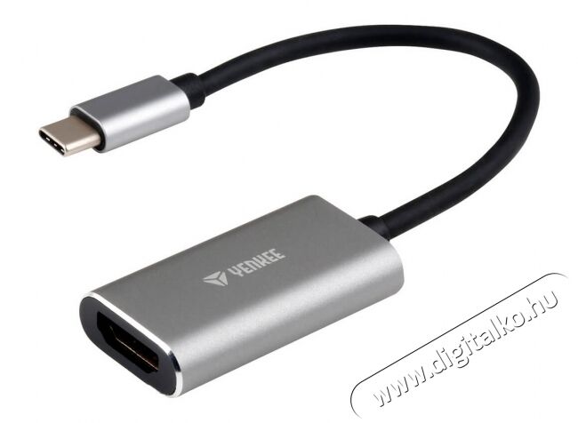 Yenkee YTC 012 USB C / HDMI adapter Tv kiegészítők - Kábel / csatlakozó - Csatlakozó / elosztó / átalakító - 349429