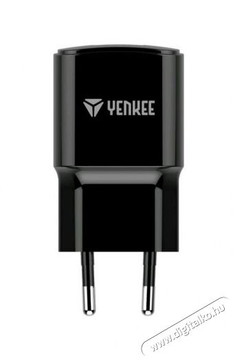 Yenkee YAC 2023BK hálózati USB töltő - fekete Mobil / Kommunikáció / Smart - Mobiltelefon kiegészítő / tok - Hálózati-, autós töltő - 349392