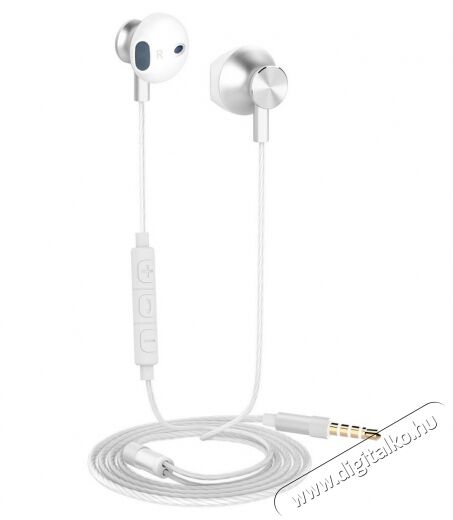 Yenkee YHP 305WE mikrofonos fülhallgató - fehér Audio-Video / Hifi / Multimédia - Fül és Fejhallgatók - Fülhallgató mikrofonnal / headset - 349410