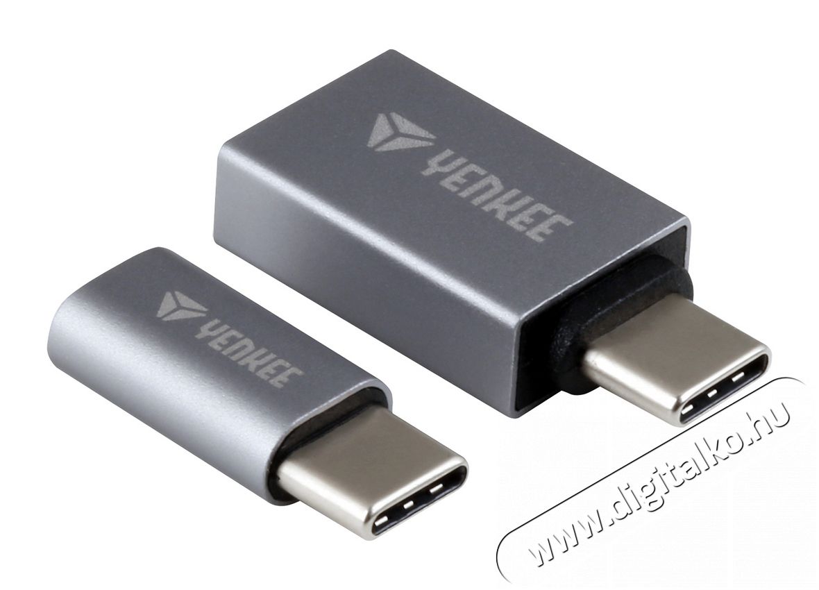 Yenkee YTC 021 Micro USB/USB C és USB/USB C adapter Tv kiegészítők - Kábel / csatlakozó - Csatlakozó / elosztó / átalakító - 349430