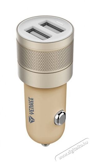 Yenkee YAC 2048GD Dual USB autós töltő Autóhifi / Autó felszerelés - Autós töltő / szivargyújtó adapter - 307184