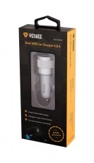 Yenkee YAC 2048SR Dual USB autós töltő Autóhifi / Autó felszerelés - Autós töltő / szivargyújtó adapter - 307182