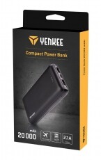Yenkee YPB 2010 Power bank 20000 mAh Mobil / Kommunikáció / Smart - Powerbank / Külső akkumulátor és töltő - 349425