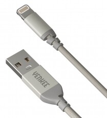 Yenkee YCU 611 SR Lightning adat- és töltőkábel - ezüst Mobil / Kommunikáció / Smart - Mobiltelefon kiegészítő / tok - Kábel / átalakító - 341281