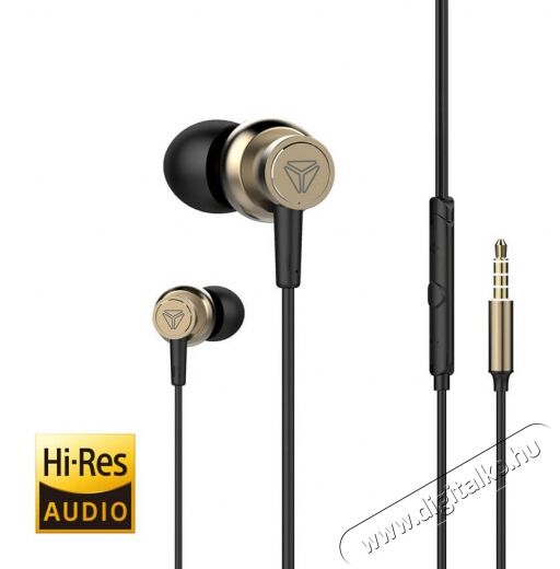 Yenkee YHP 205 CE mikrofonos fülhallgató - réz Audio-Video / Hifi / Multimédia - Fül és Fejhallgatók - Fülhallgató mikrofonnal / headset - 349405