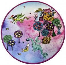 Yenkee YPM 1020PK Fantasy egérpad - pink Iroda és számítástechnika - Egér - Egérpad - 330934