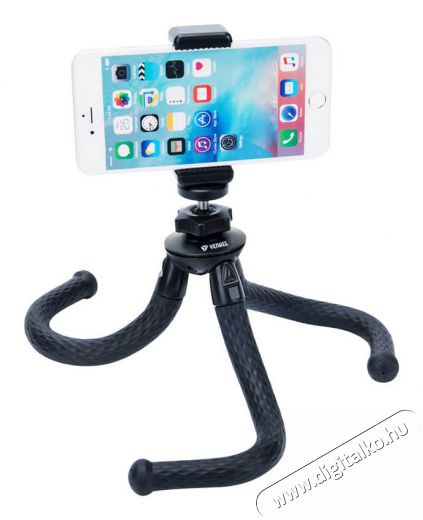 Yenkee YSM 301BK fotó állvány Mobil / Kommunikáció / Smart - Mobiltelefon kiegészítő / tok - Tartó / rögzítő / állvány - 340841