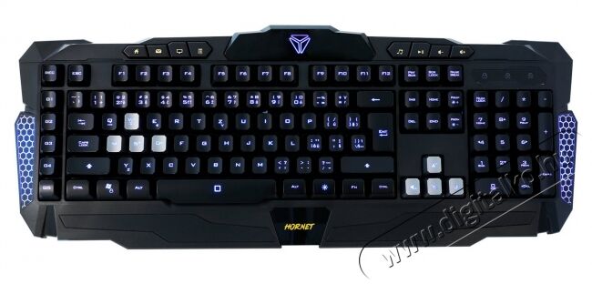Yenkee YKB 3300 HORNET Gamer billentyűzet HU Iroda és számítástechnika - Billentyűzet / billentyűzet szett - Vezetékes - 349414