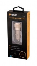 Yenkee YAC 2048GD Dual USB autós töltő Autóhifi / Autó felszerelés - Autós töltő / szivargyújtó adapter - 307184