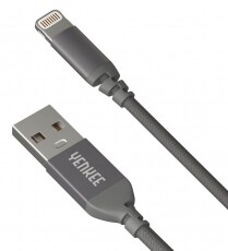 Yenkee YCU 611 GY Lightning adat- és töltőkábel - szürke Mobil / Kommunikáció / Smart - Mobiltelefon kiegészítő / tok - Kábel / átalakító - 341279