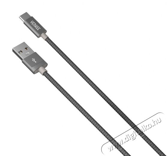 Yenkee YCU 302 GY Type-C USB kábel 2m Tv kiegészítők - Kábel / csatlakozó - USB kábel - 342993