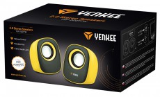 Yenkee YSP 2001YW Mini hangszóró - sárga Iroda és számítástechnika - PC hangszóró / hangfal - 279384