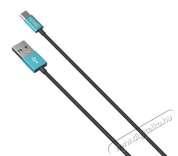 Yenkee YCU 221 BBE kábel USB / micro 1m  Iroda és számítástechnika - Számítógép tartozék - USB kábel - 342980