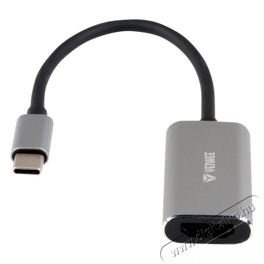 Yenkee YTC 012 USB C / HDMI adapter Tv kiegészítők - Kábel / csatlakozó - Csatlakozó / elosztó / átalakító - 349429