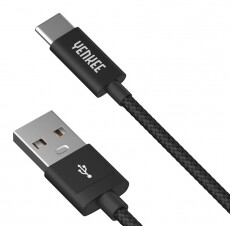 Yenkee YCU 302 BK USB A 2.0 - C kábel - 2 méter Tv kiegészítők - Kábel / csatlakozó - USB kábel - 342992