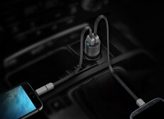 Yenkee YAC 2048BK Dual USB autós töltő Autóhifi / Autó felszerelés - Autós töltő / szivargyújtó adapter - 307179