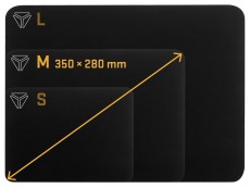 Yenkee YPM 35 SPEED TOP M gamer egérpad Iroda és számítástechnika - Egér - Egérpad - 367262