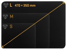 Yenkee YPM 47 SPEED TOP L gamer egérpad Iroda és számítástechnika - Egér - Egérpad - 367263