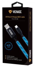 Yenkee YCU 341 BE adatkábel - kék Tv kiegészítők - Kábel / csatlakozó - USB kábel - 367243