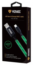 Yenkee YCU 341 GN adatkábel - zöld Tv kiegészítők - Kábel / csatlakozó - USB kábel - 367244