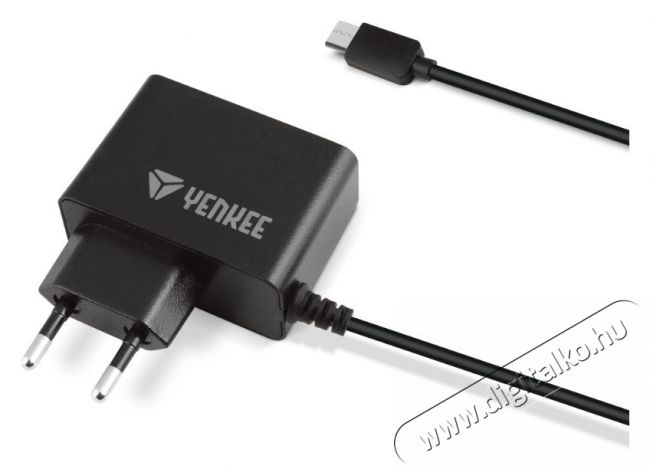 Yenkee YAC 2017BK Micro USB töltő 2A Mobil / Kommunikáció / Smart - Mobiltelefon kiegészítő / tok - Hálózati-, autós töltő - 376901