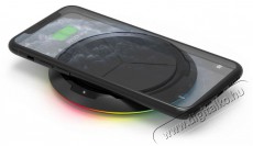 Yenkee YAC 5100 RGB vezeték nélküli töltő 10W - fekete Mobil / Kommunikáció / Smart - Mobiltelefon kiegészítő / tok - Hálózati-, autós töltő - 376912