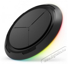 Yenkee YAC 5100 RGB vezeték nélküli töltő 10W - fekete Mobil / Kommunikáció / Smart - Mobiltelefon kiegészítő / tok - Hálózati-, autós töltő - 376912