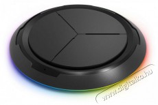 Yenkee YAC 5100 RGB vezeték nélküli töltő 10W - fekete Mobil / Kommunikáció / Smart - Mobiltelefon kiegészítő / tok - Hálózati-, autós töltő - 376912