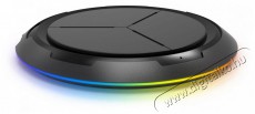 Yenkee YAC 5100 RGB vezeték nélküli töltő 10W - fekete Mobil / Kommunikáció / Smart - Mobiltelefon kiegészítő / tok - Hálózati-, autós töltő - 376912
